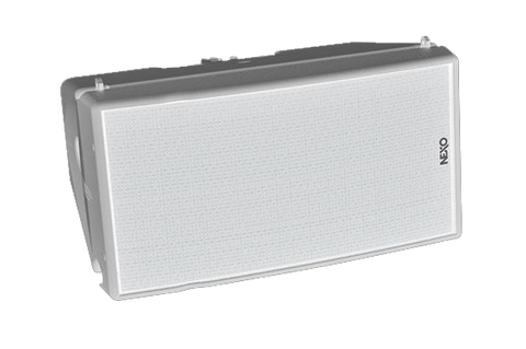 NEXO GEO M1012, 10" Neodymium 12° Cabinet. White Painted Installation Version.